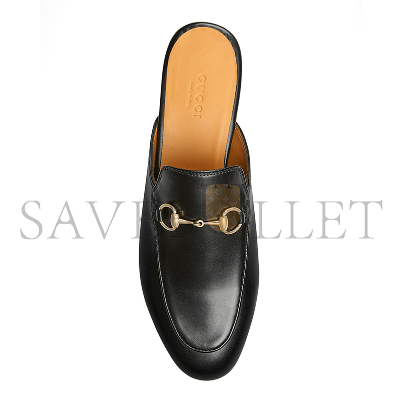 GUCCI PRINCETOWN LEATHER MULES 
